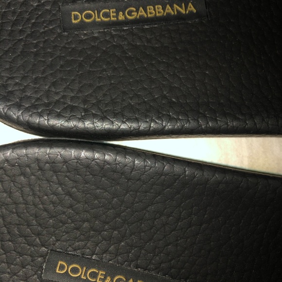 Dolce &Gabbana heart embellished Slides